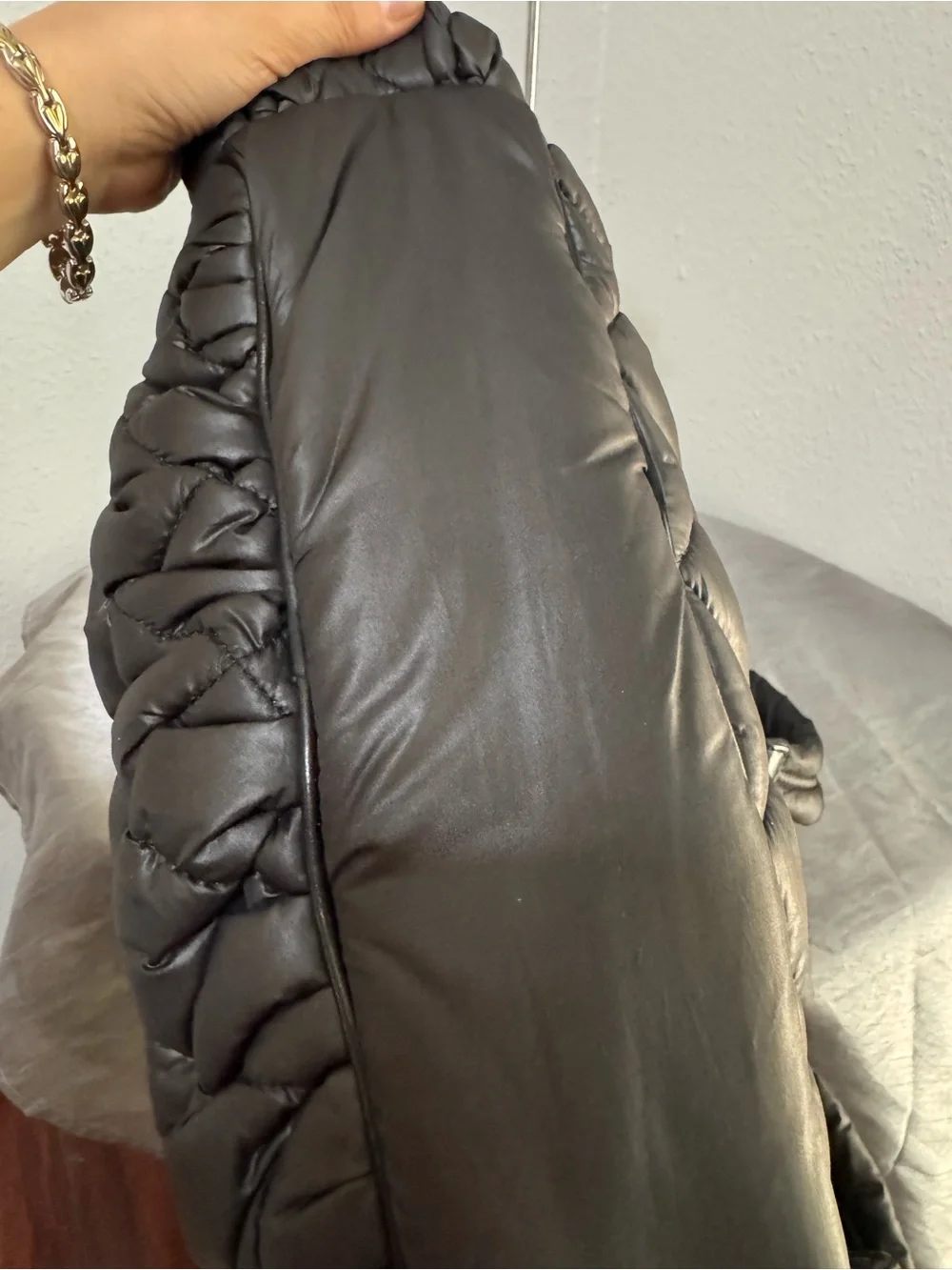 Juicy Couture quilted nylon